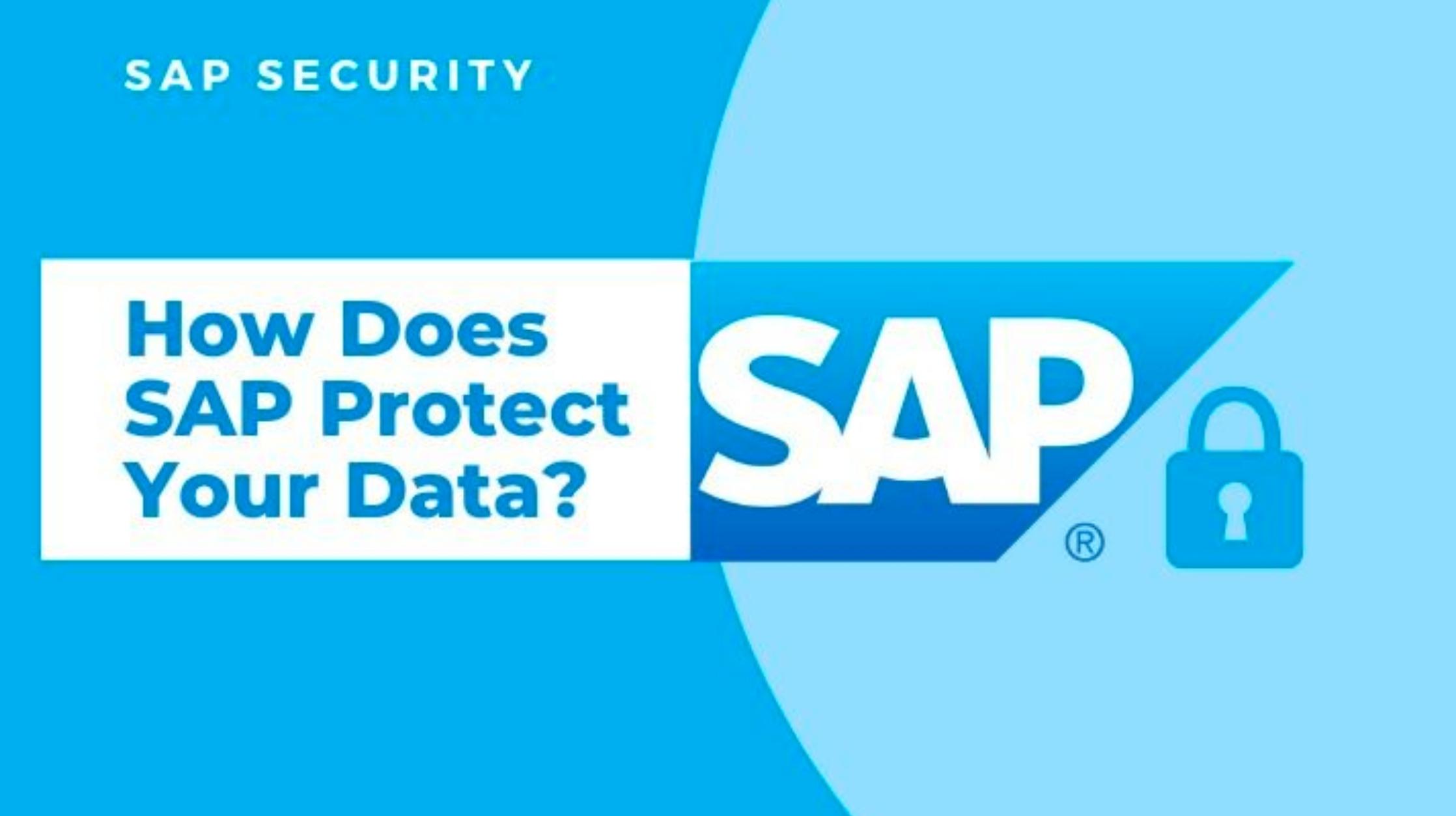 How Does SAP Protect Your Data? - AeonX Digital Solution